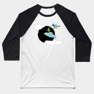 Funny Alien Baseball T-Shirt